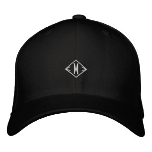 Brodée Casquette en laine Flexfit Monogramme ou initiale