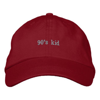 Brodée casquette enfant des années 90 - personnalisez vot