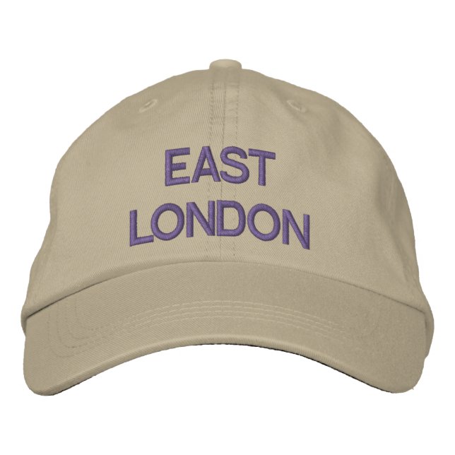 Brodée Casquette est de Londres (Devant)