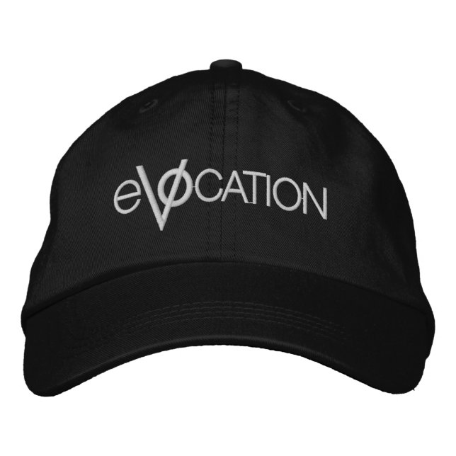 Brodée casquette eVOcation (Devant)