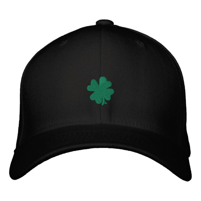 Brodée Casquette FlexFit de la quête celtique "Clover ver (Devant)
