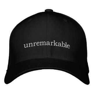 Brodée casquette flexible non remarquable