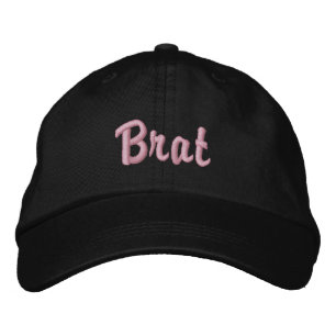 Brodée Casquette Flirté Brodé Brat