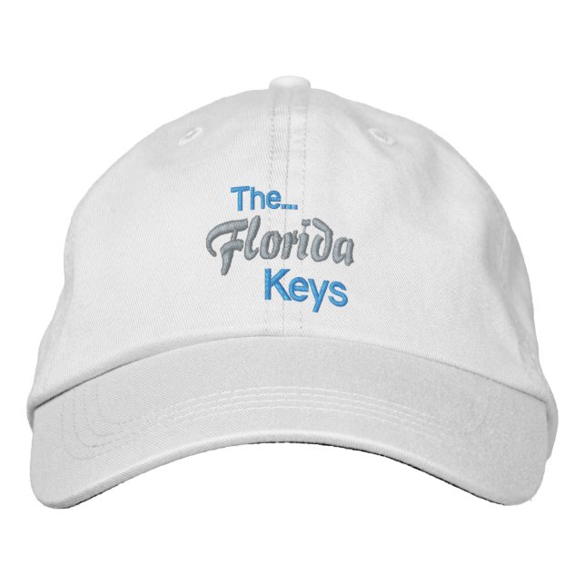 Brodée casquette FLORIDA KEYS (Devant)