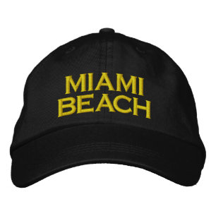 BRODÉE CASQUETTE FLORIDA MIAMI BEACH