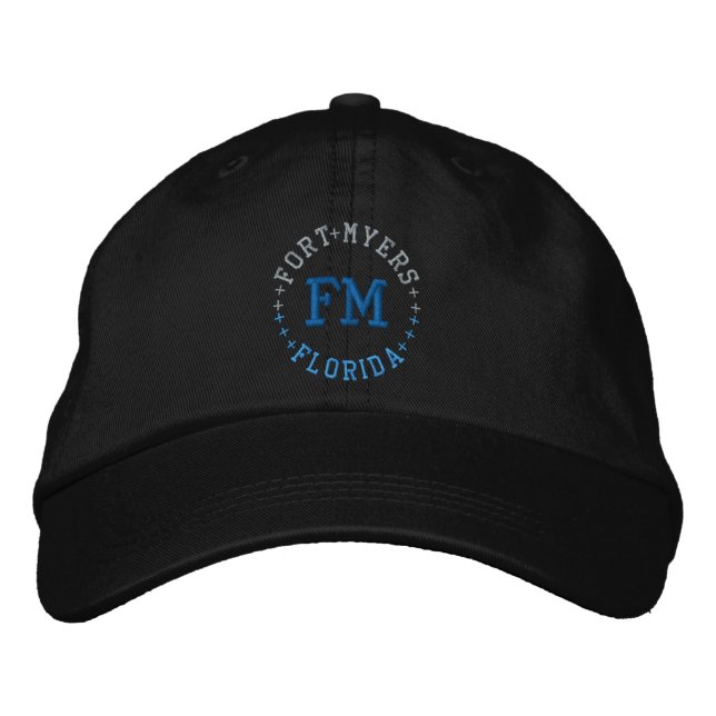 BRODÉE CASQUETTE FORT MYERS (Devant)