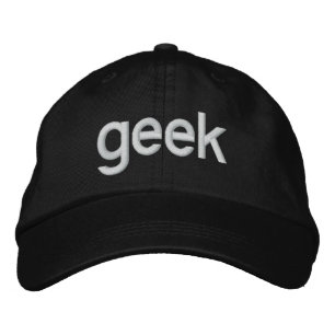 Brodée casquette "Geek" (Remake of Chris Pirillo's)