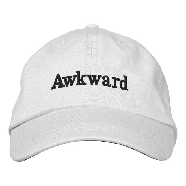 Brodée Casquette Gênante (Devant)