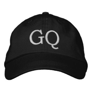 BRODÉE CASQUETTE GQ MONOGRAMMED