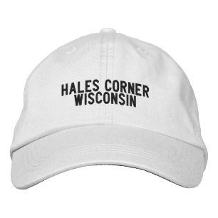 Brodée Casquette Hales Corner Wisconsin