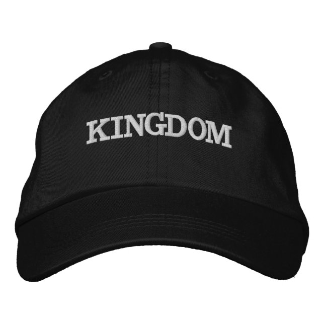 Brodée casquette I de royaume (Devant)