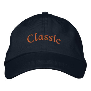 Brodée Casquette imprimé classique Casquette en coton bro