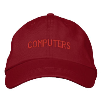Brodée Casquette informatique