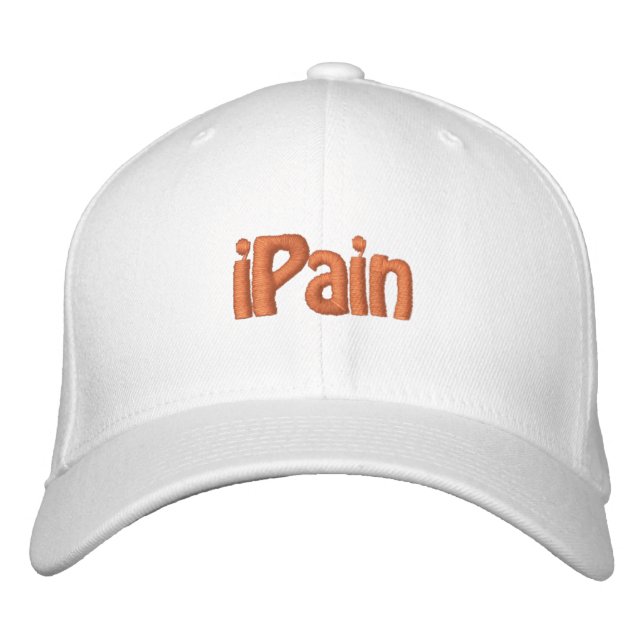Brodée casquette iPain (Devant)