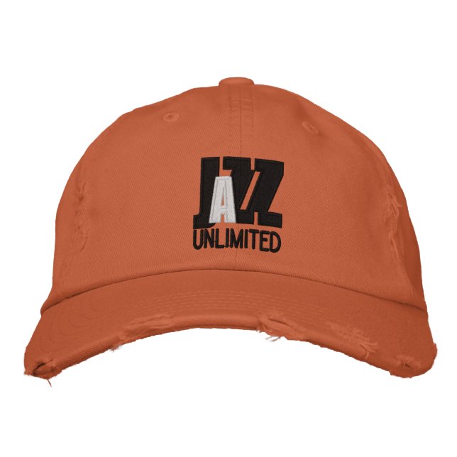 Brodée Casquette Jazz Unlimited (Devant)