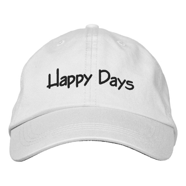 Brodée Casquette Joyeux Jours (Devant)