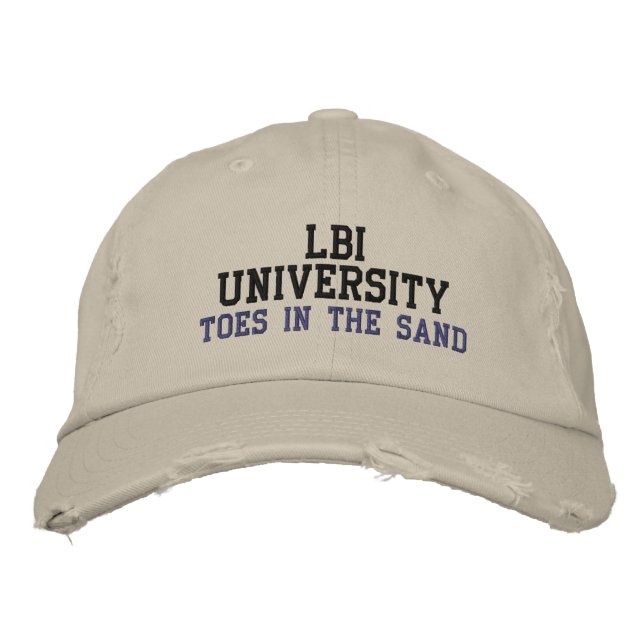 Brodée Casquette LBI UNIVERSITY (REG TRADEMARK) (Devant)