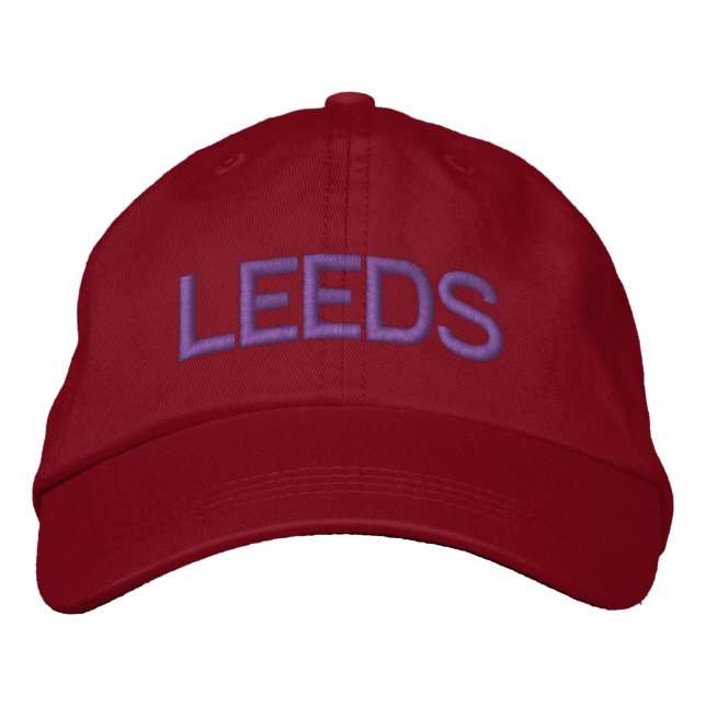 Brodée Casquette Leeds (Devant)