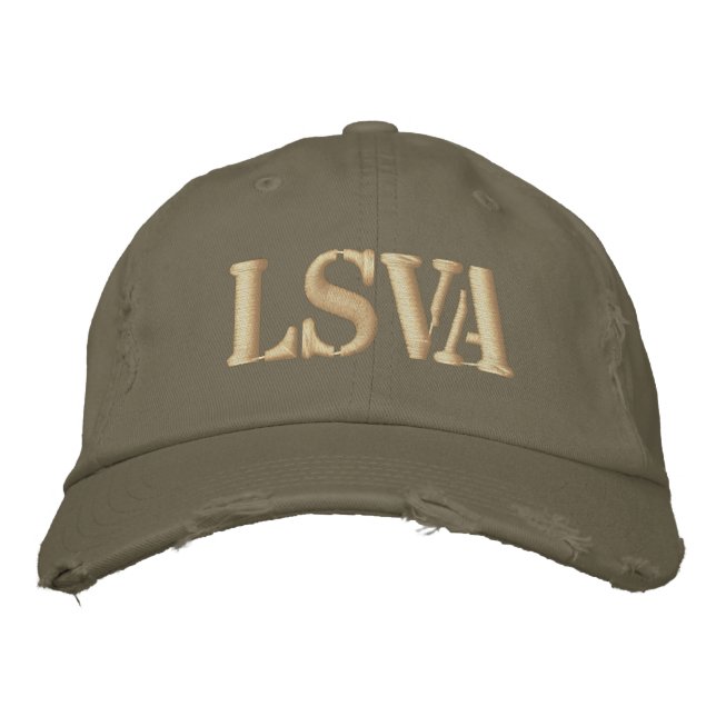 Brodée Casquette LSVA en détresse (Devant)