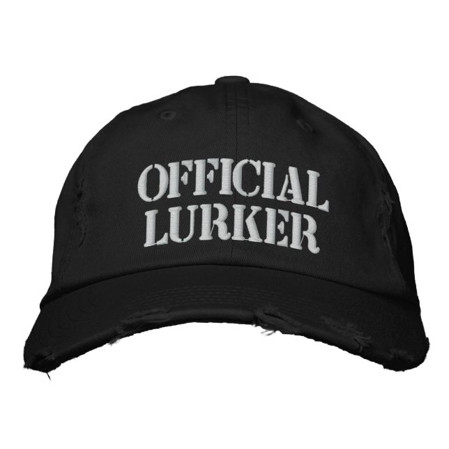 Brodée Casquette Lurker (Devant)