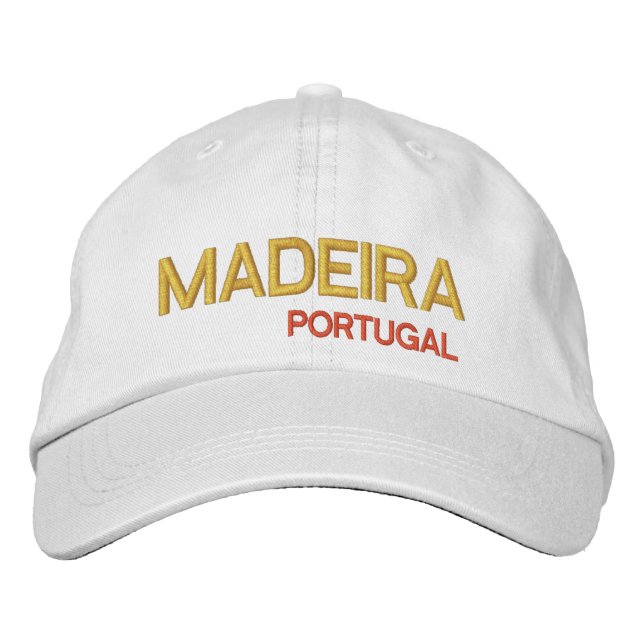 Brodée Casquette Madeira* Portugal (Devant)