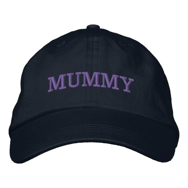 Brodée Casquette maman | cadeau de la fête mère (Devant)