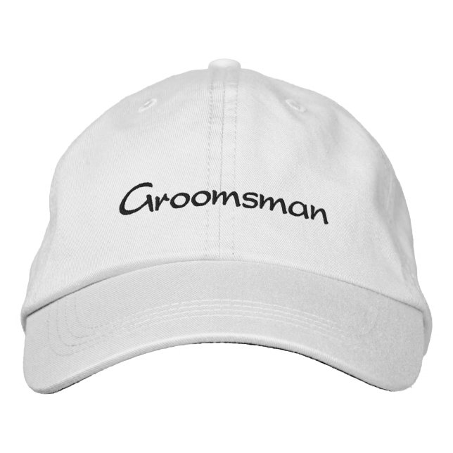 BRODÉE CASQUETTE MARIAGE DE GROUPE EMBROIDEE (Devant)