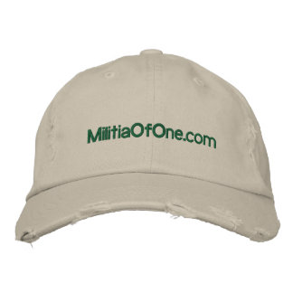 Brodée casquette MilitiaOfOne.com