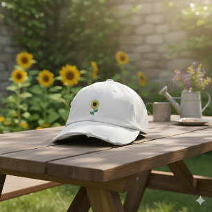 Brodée Casquette minimaliste de baseball brodé de tournes