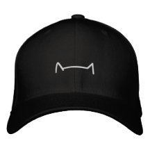 Casquette minimaliste de l'oreille de chat