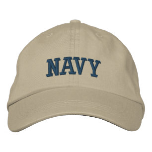 BRODÉE CASQUETTE NAVY