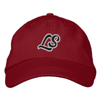 Brodée Casquette noir de papa de logo de LooseSquares