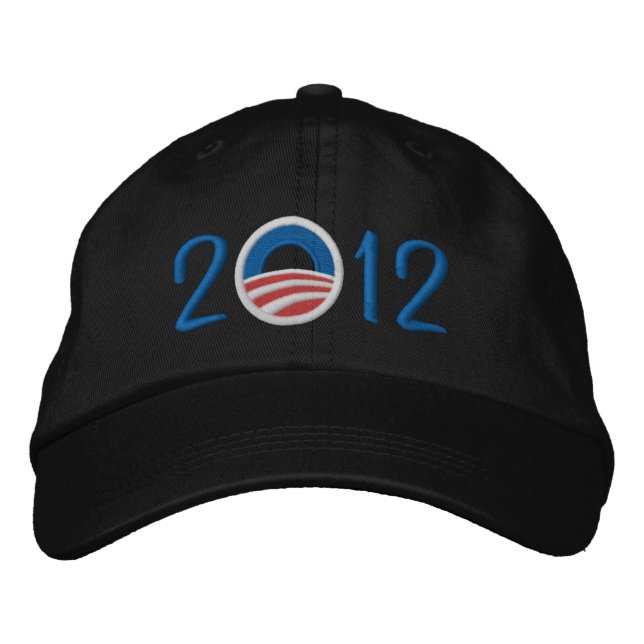 Brodée Casquette Obama 2012 (Devant)