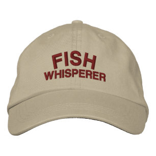Brodée Casquette Papa Chuchoteur de Poissons - Casquette