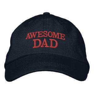 Brodée Casquette papa génial   Don du jour du père