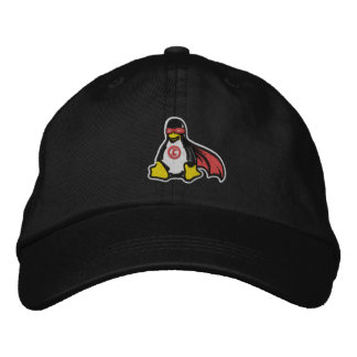 Brodée Casquette Penguin Avenger Linux