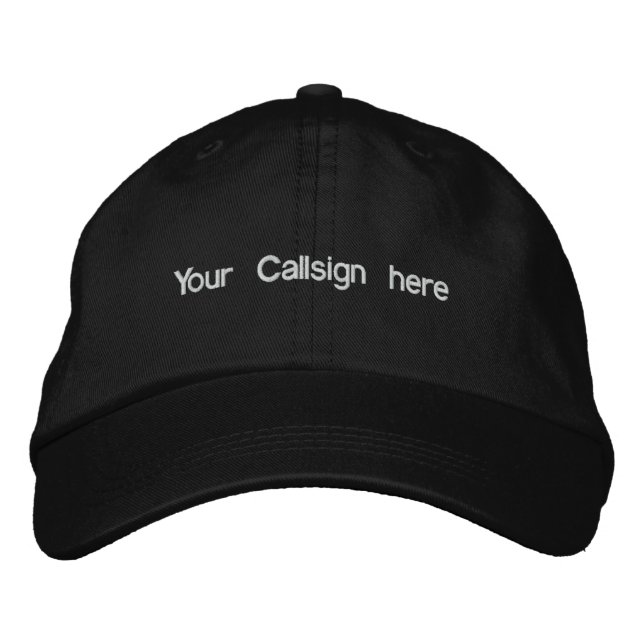 Brodée Casquette personnalisable (Devant)