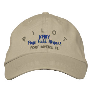 Brodée Casquette personnalisé Aviateur pilote