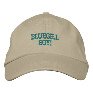 Brodée Casquette personnalisé Bluegill Boy