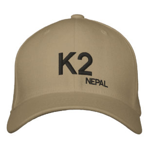 Brodée Casquette personnalisé K2 Mountain Nepal