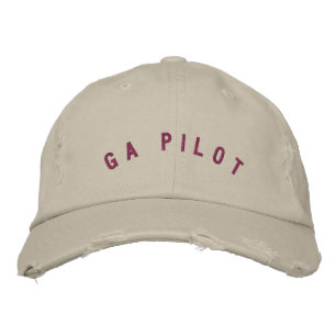 Brodée Casquette pilote de l'aviation générale