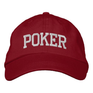 Brodée Casquette poker