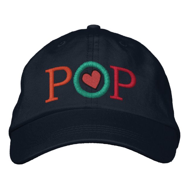 Brodée CASQUETTE POP par SRF (Devant)