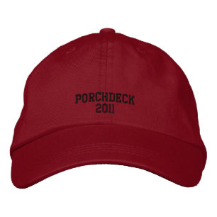 BRODÉE CASQUETTE PORCHDECK 2011