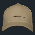 Brodée Casquette profil TR4<br><div class="desc">Casquette à l'effigie du célèbre roadster anglais des années 60. Profil de la voiture sur le devant   logo sur le coté gauche</div>