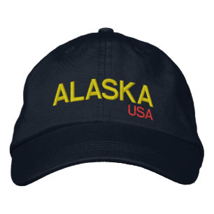 Brodée Casquette réglable Alaska USA