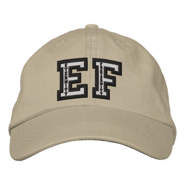 Brodée Casquette réglable de base d'habillement (Devant)