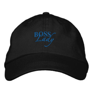Brodée Casquette réglable personnalisée Femme patronne