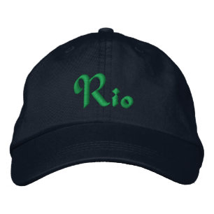 Brodée Casquette réglable personnalisée Rio De Janeiro, B