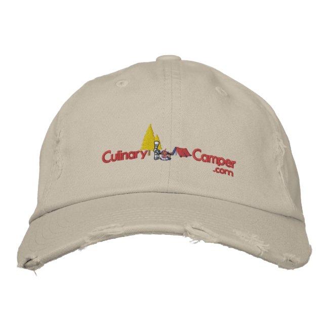 Brodée Casquette réglable pour Camper culinaire (Devant)